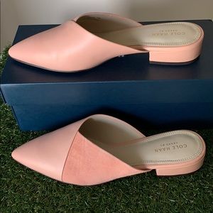 Cole Haan Pink Mules